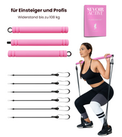 Pilates-Bar-Set | Komme ganz Einfach zu Hause in Shape