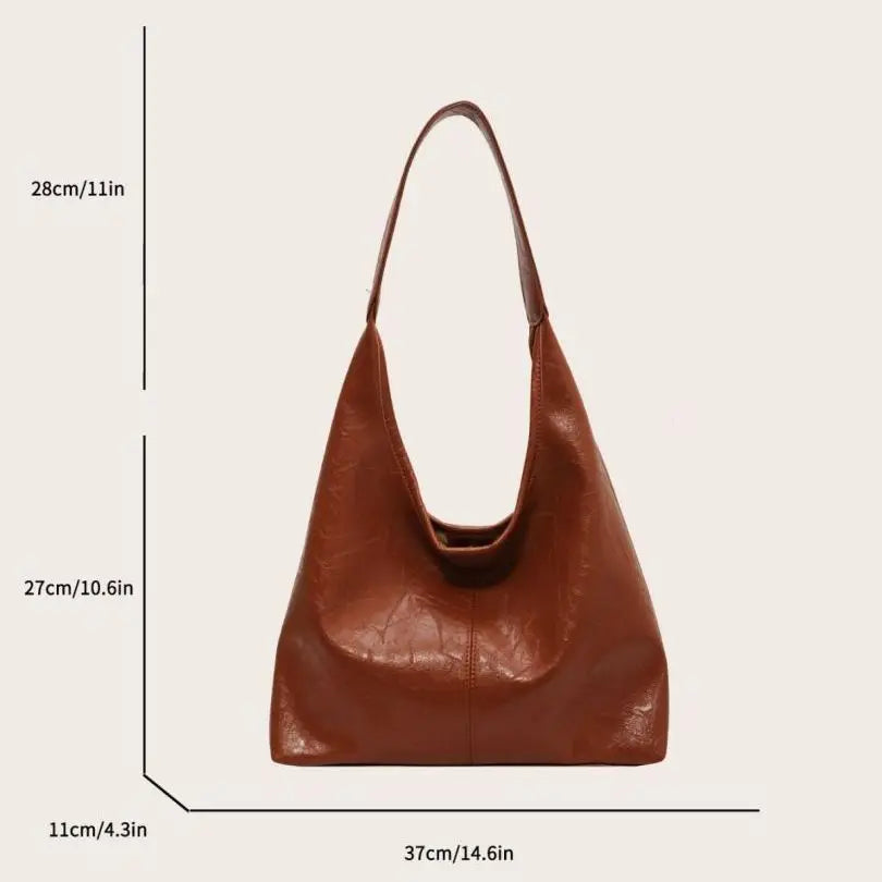 SWDN Tote Bag | Aus weichem veganem Leder + gratis Mini-Tasche